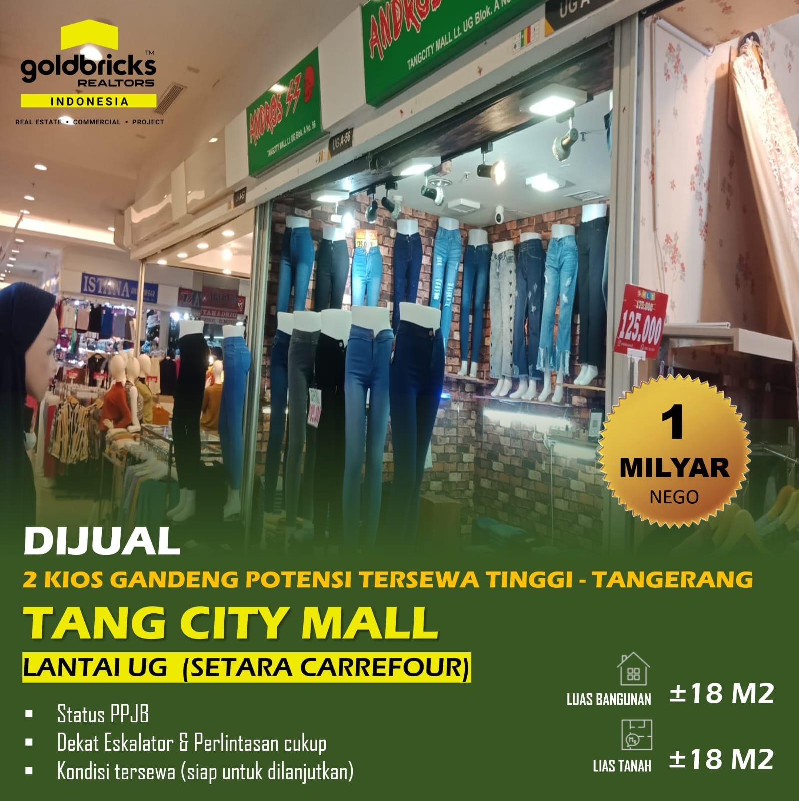 Kios Tang City Mall