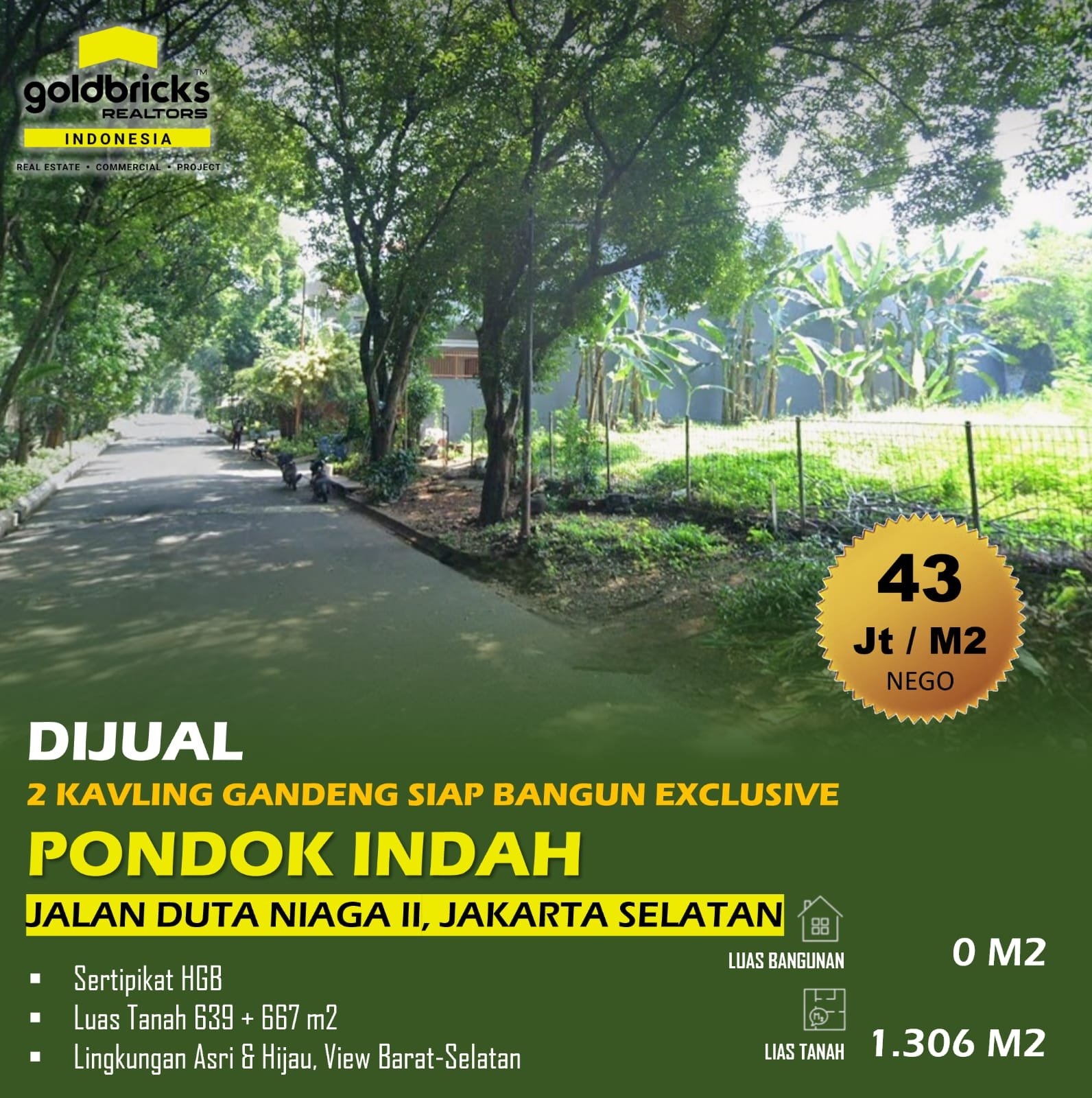 Kavling Pondok Indah