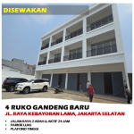 4 ruko gandeng baru